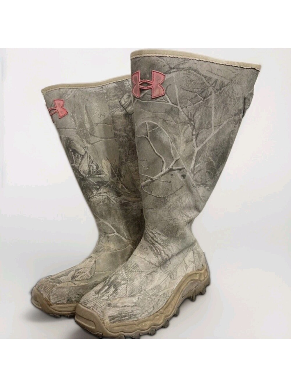 Under Armour Realtree Hunting Boots - Size 7 Rubber 16" Women
